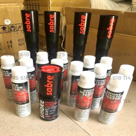  Chai tạo khói SMOKE SABRE (Bình Thử Đầu Báo Khói)