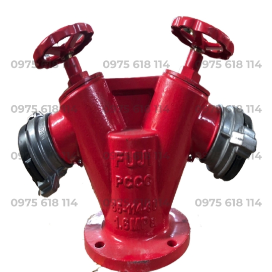 Trụ chữa cháy 2 cửa D65
