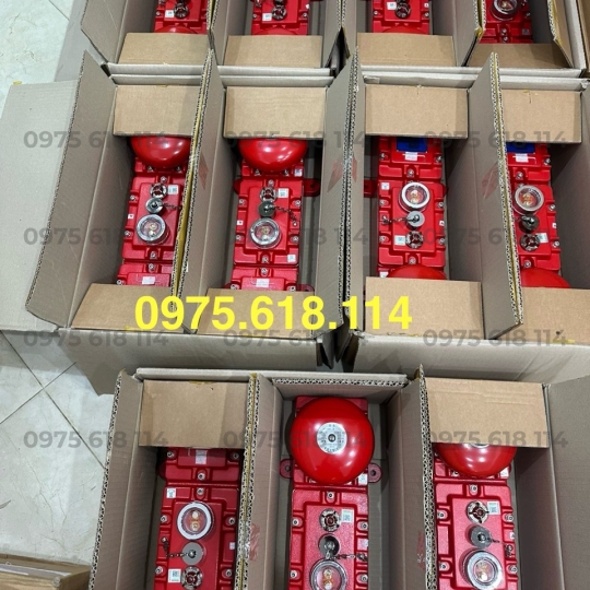 Tổ hợp nút ấn kết hợp Chuông báo cháy loại chống nổ