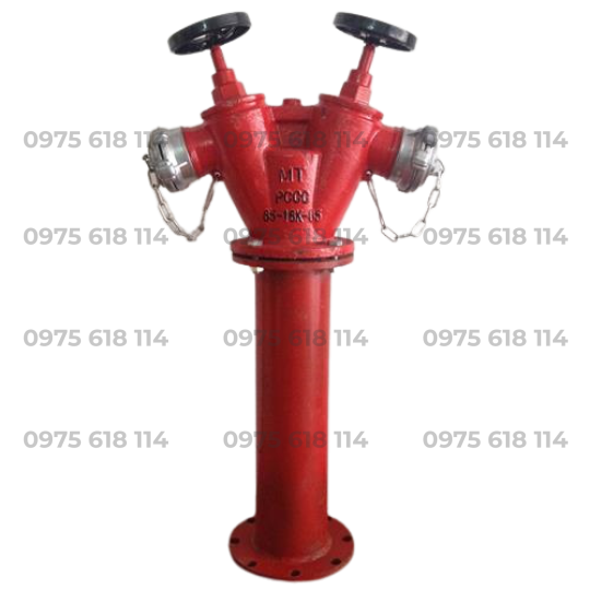 Trụ chữa cháy 2 cửa D65