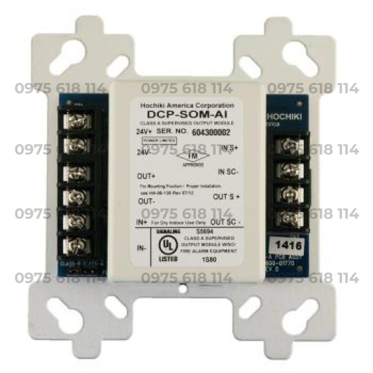 Modul điều khiển ngõ ra, có điện áp 24V, có chống ngắn mạch DCP-SOM-AI