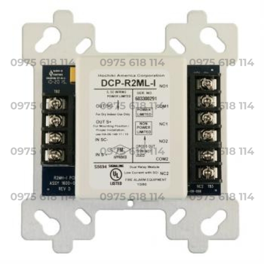Module điều khiển, 2 ngõ ra không điện áp, có chống ngắn mạch DCP-R2ML-I 