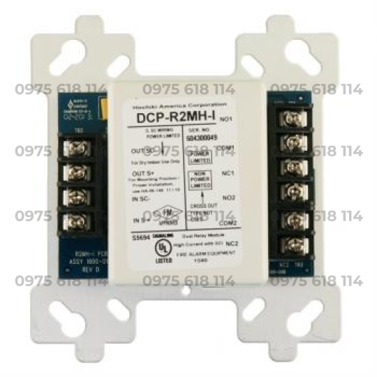 Modul điều khiển, 2 ngõ ra có điện áp (8Mps), có chống ngắn mạch DCP-R2MH-I